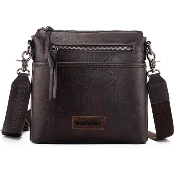 Montana West Crossbody Bag for Women Multi Pocket Cross Body Bag Purses with - Picture 1 of 7